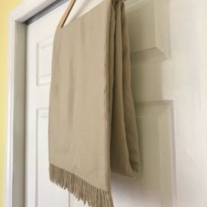 Loro Piana Unito Cashmere Throw, Beige